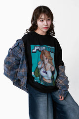Pile X GO OFF Collaboration Front Print T-shirt
