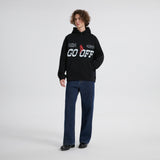 HEAVYWEIGHT GRAPHIC HOODIE-BLACK