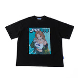 Pile X GO OFF Collaboration Front Print T-shirt