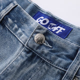 RELAXED STRAIGHT-LEG JEANS