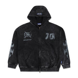 10TH VINTAGE SWEATSHIRT JACKET