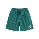 G LOGO QUICK-DRY SHORTS (TEAL)