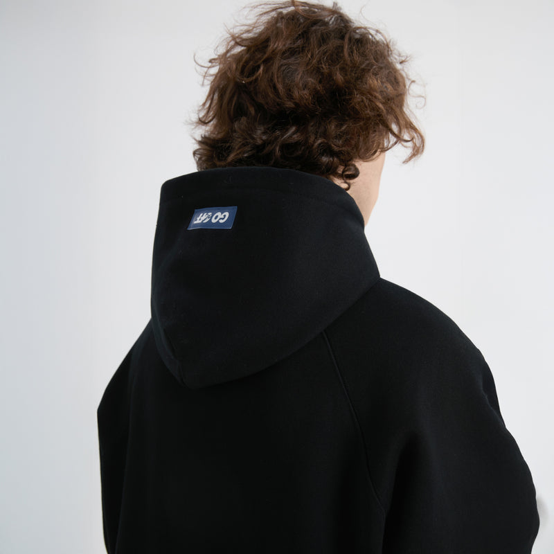 HEAVYWEIGHT GRAPHIC HOODIE-BLACK