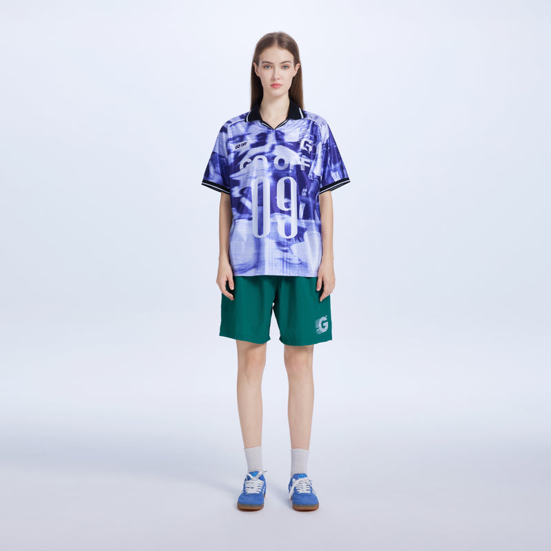 G LOGO QUICK-DRY SHORTS (TEAL)