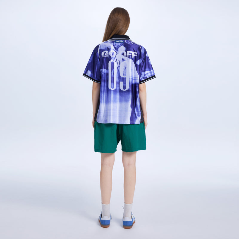 G LOGO QUICK-DRY SHORTS (TEAL)