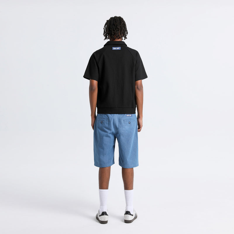 COTTON DENIM SHORTS