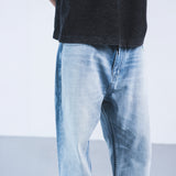 RELAXED STRAIGHT-LEG JEANS