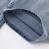 RELAXED STRAIGHT-LEG JEANS