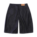 DENIM WIDE-LEG PANTS