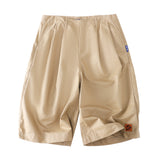 CROPPED WIDE-LEG PANTS (Khaki)