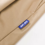 CROPPED WIDE-LEG PANTS (Khaki)