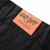 CROPPED WIDE-LEG PANTS (Black)