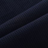 TEXTURED WAFFLE-KNIT SHORT-SLEEVE POLO