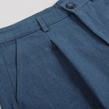 COTTON DENIM SHORTS