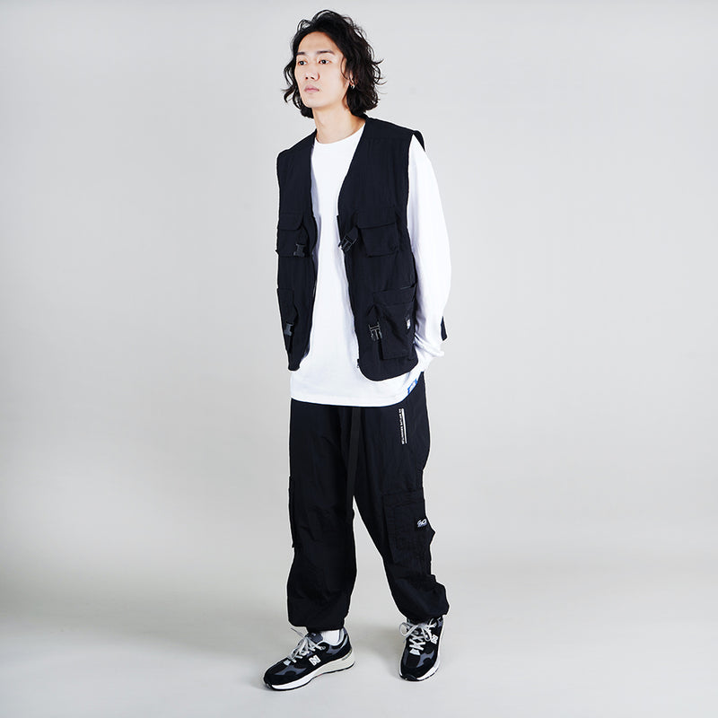 TAG LOGO SIDE POCKET PANTS