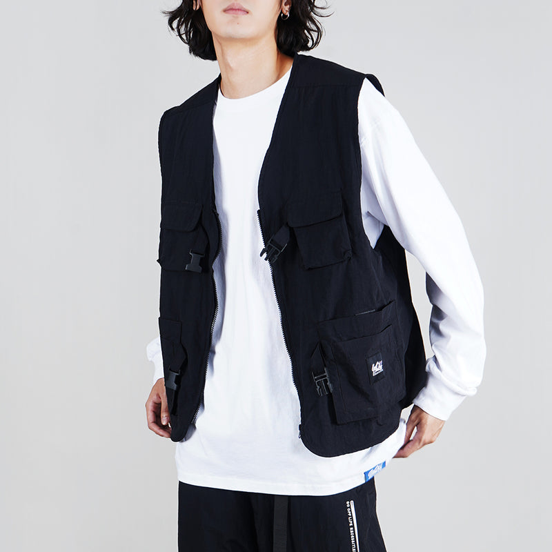 TAG LOGO CARGO VEST