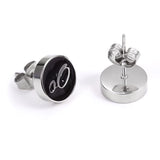 LOGO EAR STUDS